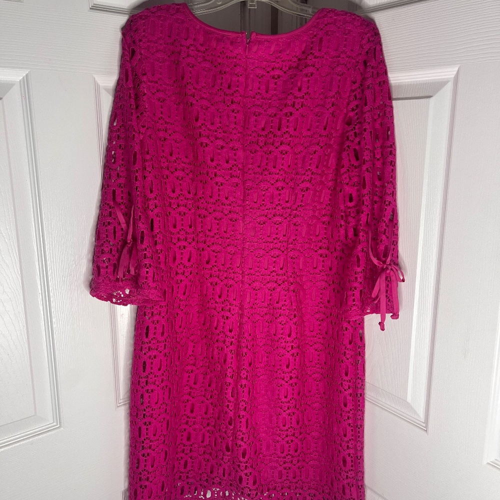Madison Leigh Tulip Cuff Back Tie Dress